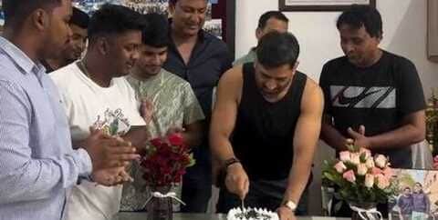“Kaat Dein?" - MS Dhoni’s Humble Birthday Celebration Wins Hearts [WATCH]