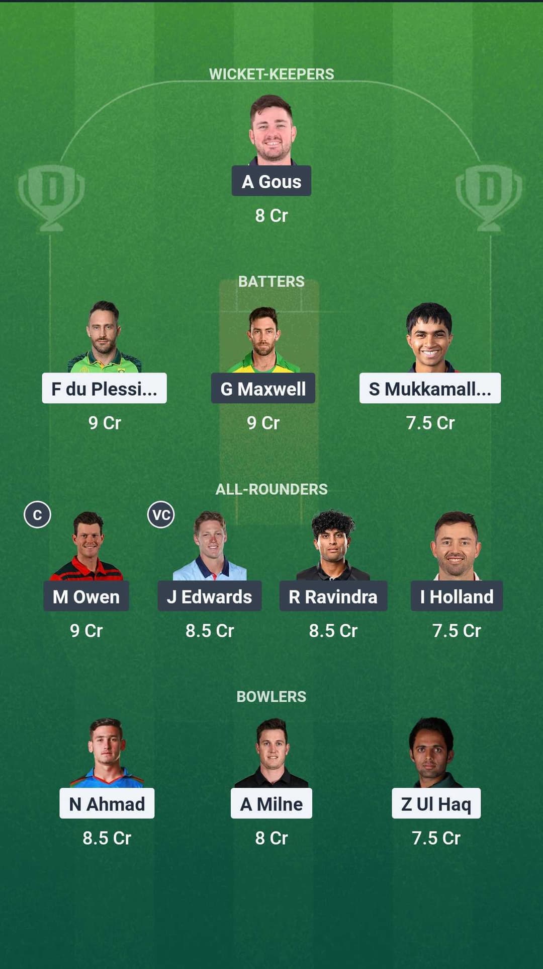 Texas Super Kings vs Washington Freedom Dream 11 Team 