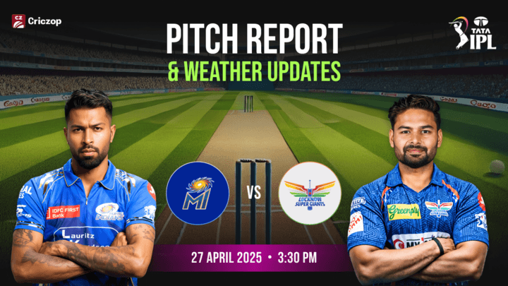 MI vs LSG Pitch Reports